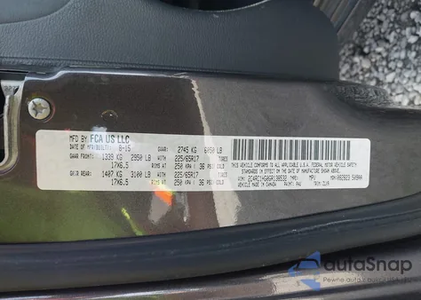 2016 Chrysler Town & Country S from USA, damaged, VIN 2C4RC1HG0GR138532